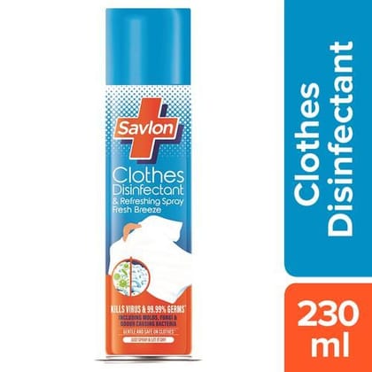 Savlon Clothes Disinfectant & Refreshing Spray, 230 ml