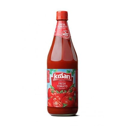 Kissan Fresh Tomato Ketchup, with 100% Real Tomatoes,1 Kg