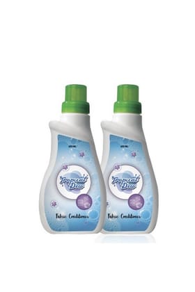 Tropical Dew Fabric Conditioner and Softener-Lavender & Aqua Fragrance (2 x 450 ml)