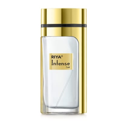 INTENSE GOLD by RIYA For Men & Women Eau De Parfum Spray Black Currant Musk 80 ML Long Lasting Fragrance/Intense Perfume/Ceremonial Gift for Him or Her