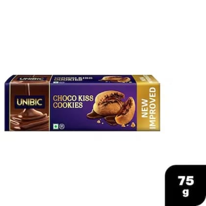 Unibic Choco Kiss Cookies 75 Gms (Pack of 3)