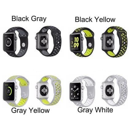 Nike Apple Watch Strap Silicone 42mm for Apple Watch 1 2 3