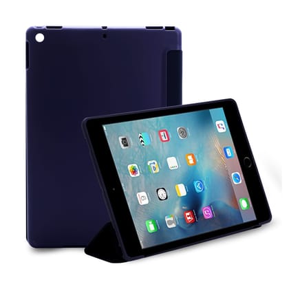 Croma Flip Cover for Apple iPad 10.2 Inch (Apple Compatible, Blue)