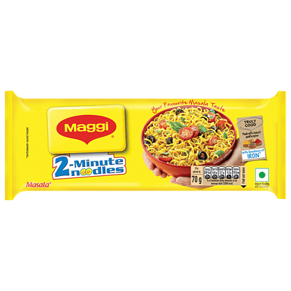 Maggi 2-Min Masala Instant Noodles, 280 G Pouch